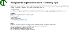 Rådgivende Ingeniørfirma Erik Tonsberg ApS